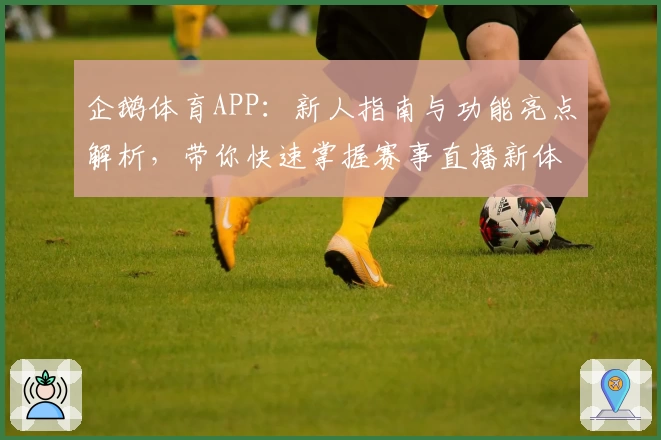 企鹅体育APP：新人指南与功能亮点解析，带你快速掌握赛事直播新体验